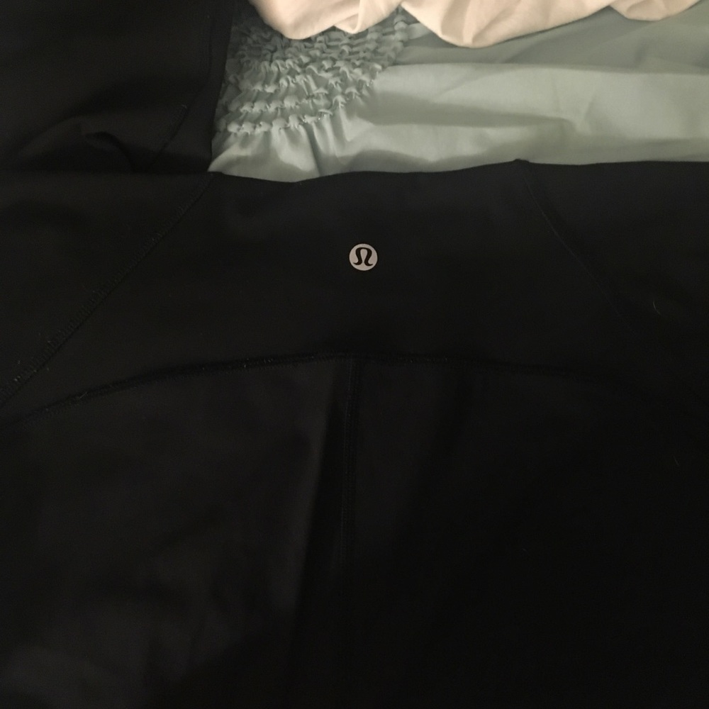 Lightly warn low rise lululemons